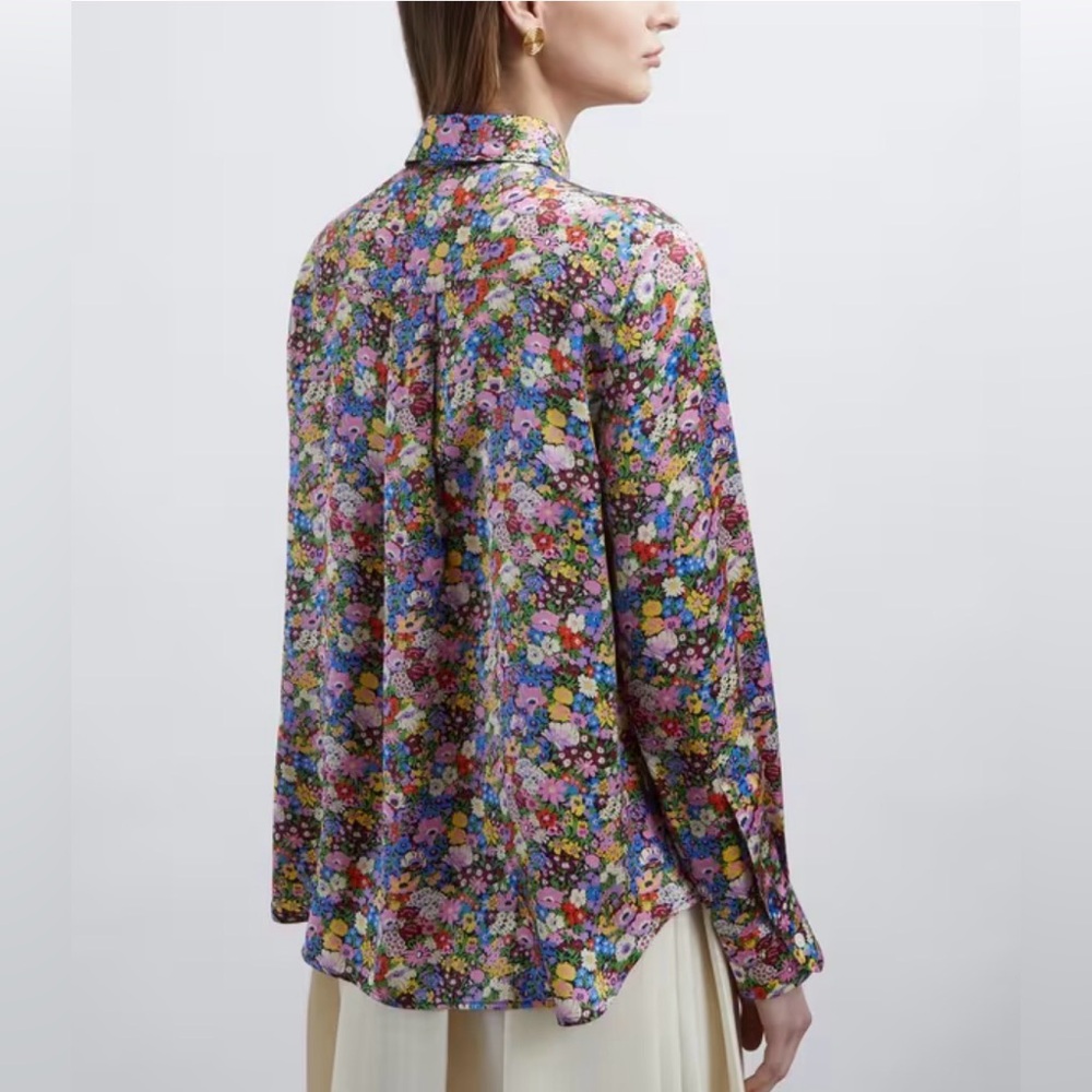 Elegant Silk Blouse Liberty 150 - Picture 3 of 6